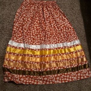 Native American ribbon skirt